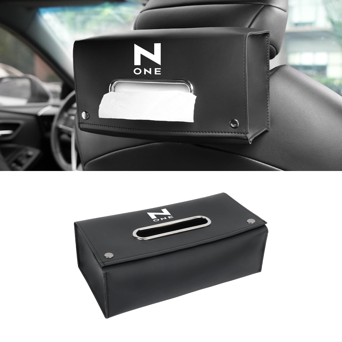 Amazon | N-ONE 適用 車 ティッシュケース 箱ティッシュ/ソフトパック